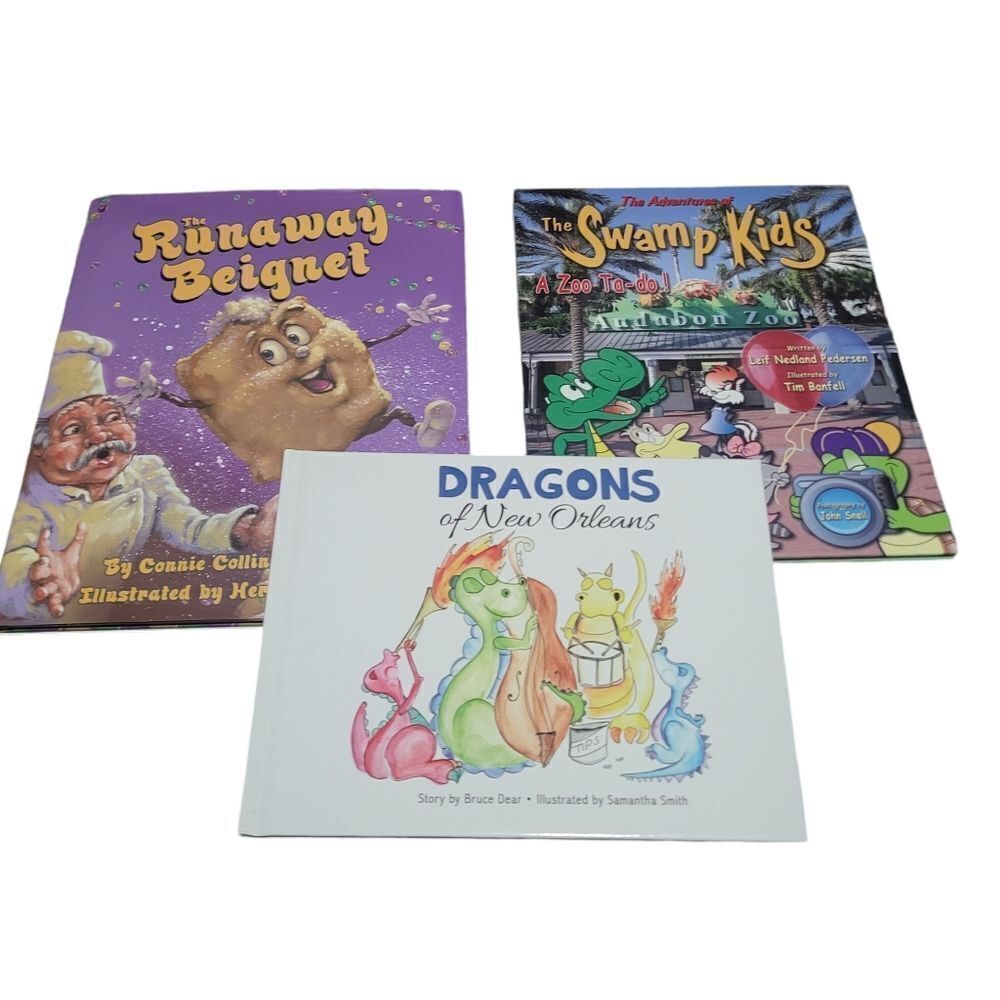 Bundle of New Orleans theme kids books